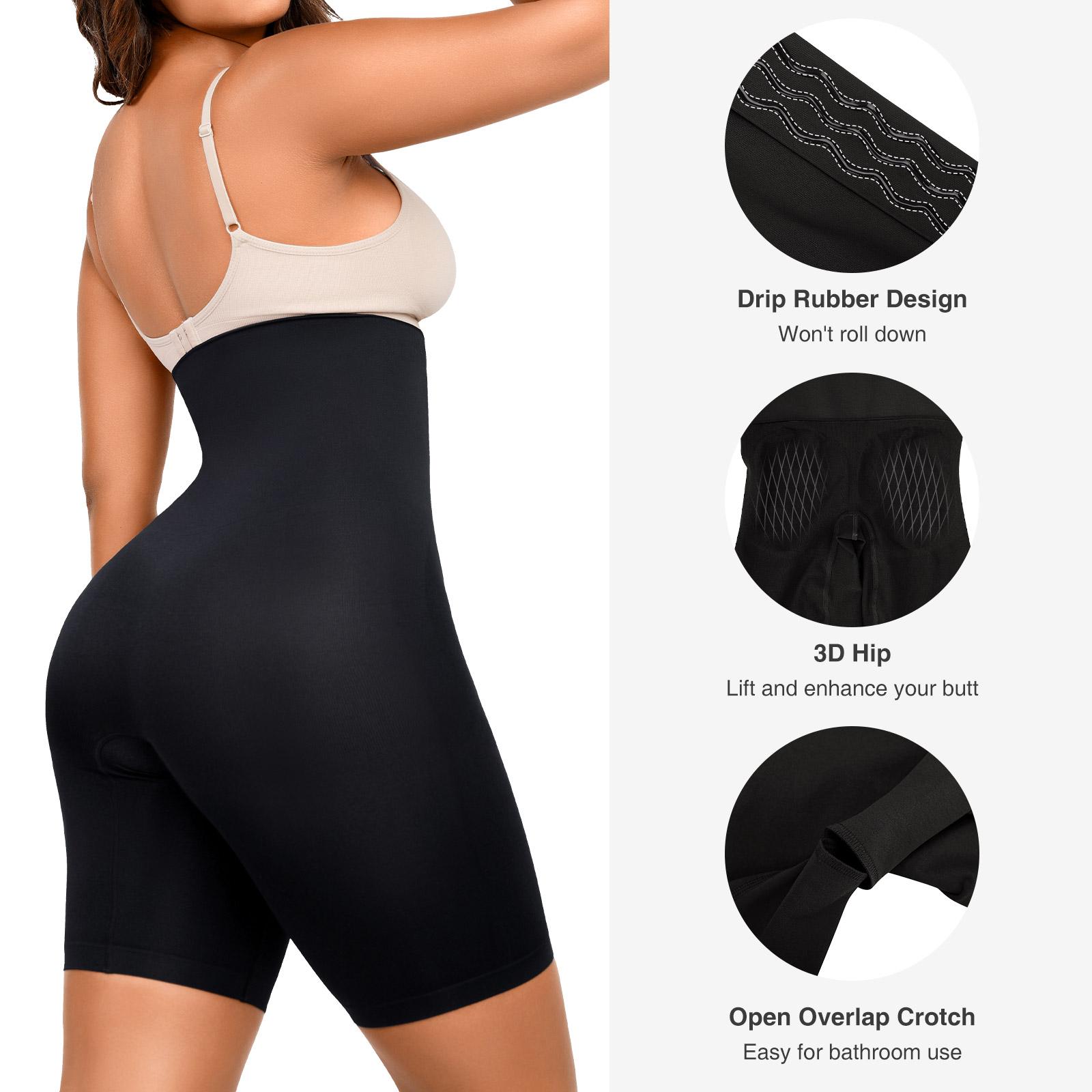 FeelinGirl Shapewear for Women Tummy Control Panties Clothing Comfort Shorts Bottom
