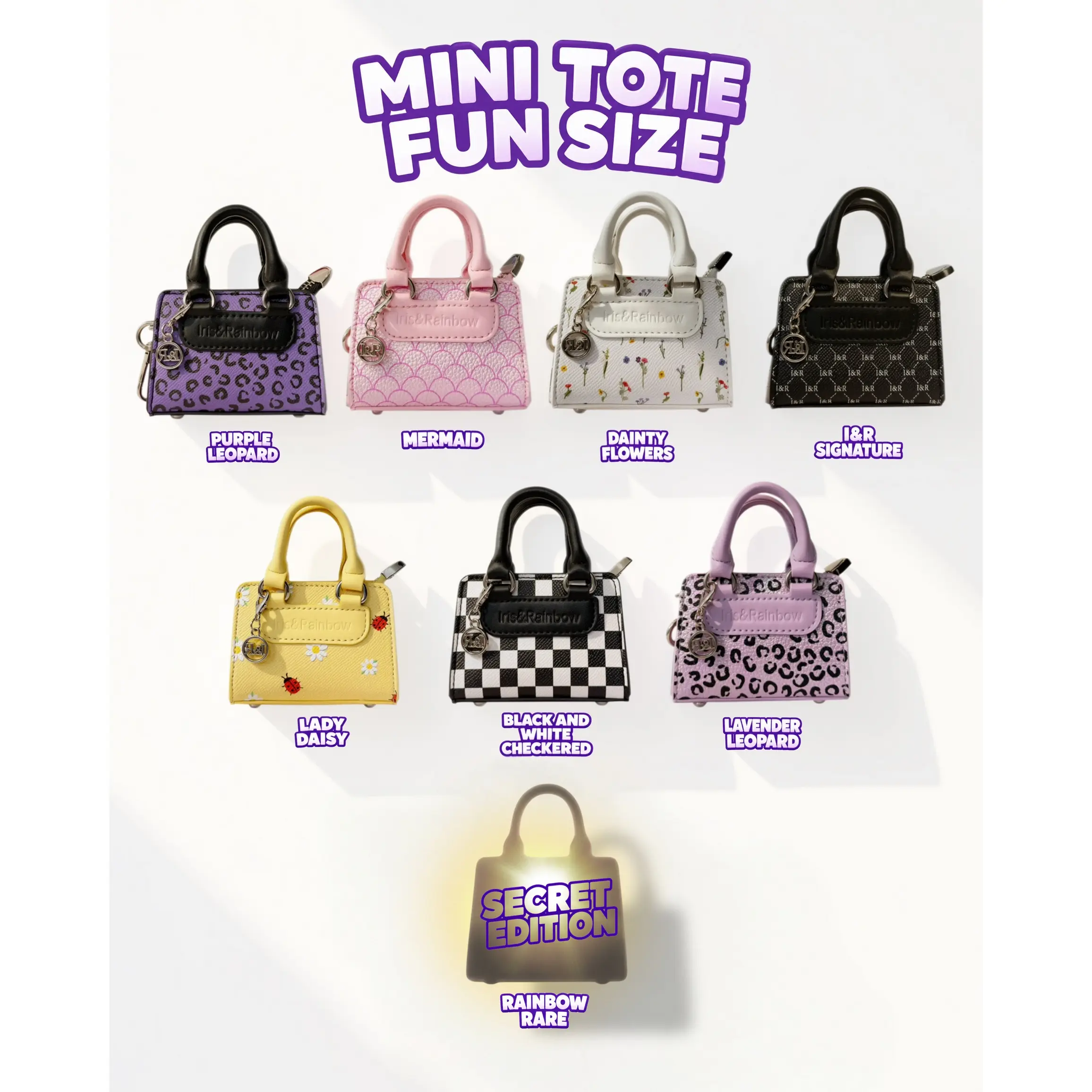 The Iris Mystery Mini Tote Fun Size Bag (#3000) By Iris & Rainbow