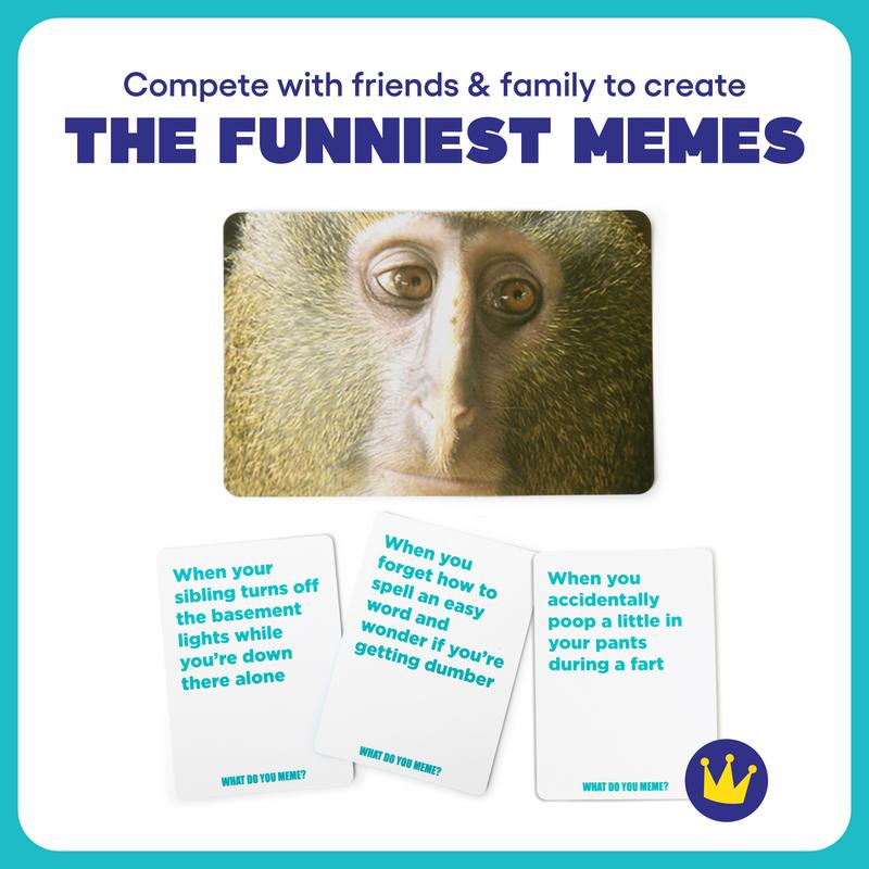 What Do You Meme? Family Edition – Hilarious Meme Card Game for Kids, Teens & Adults