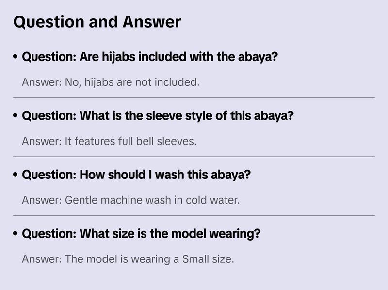 Handcrafted and Machine Embroidered Bell Sleeves Black Abaya