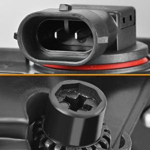 Nilight Fog Light Assembly Compatible with 2010 2011 2012 Nissan Altima with Clear Lens Lamps Replacement H11 12V 55W Bulbs