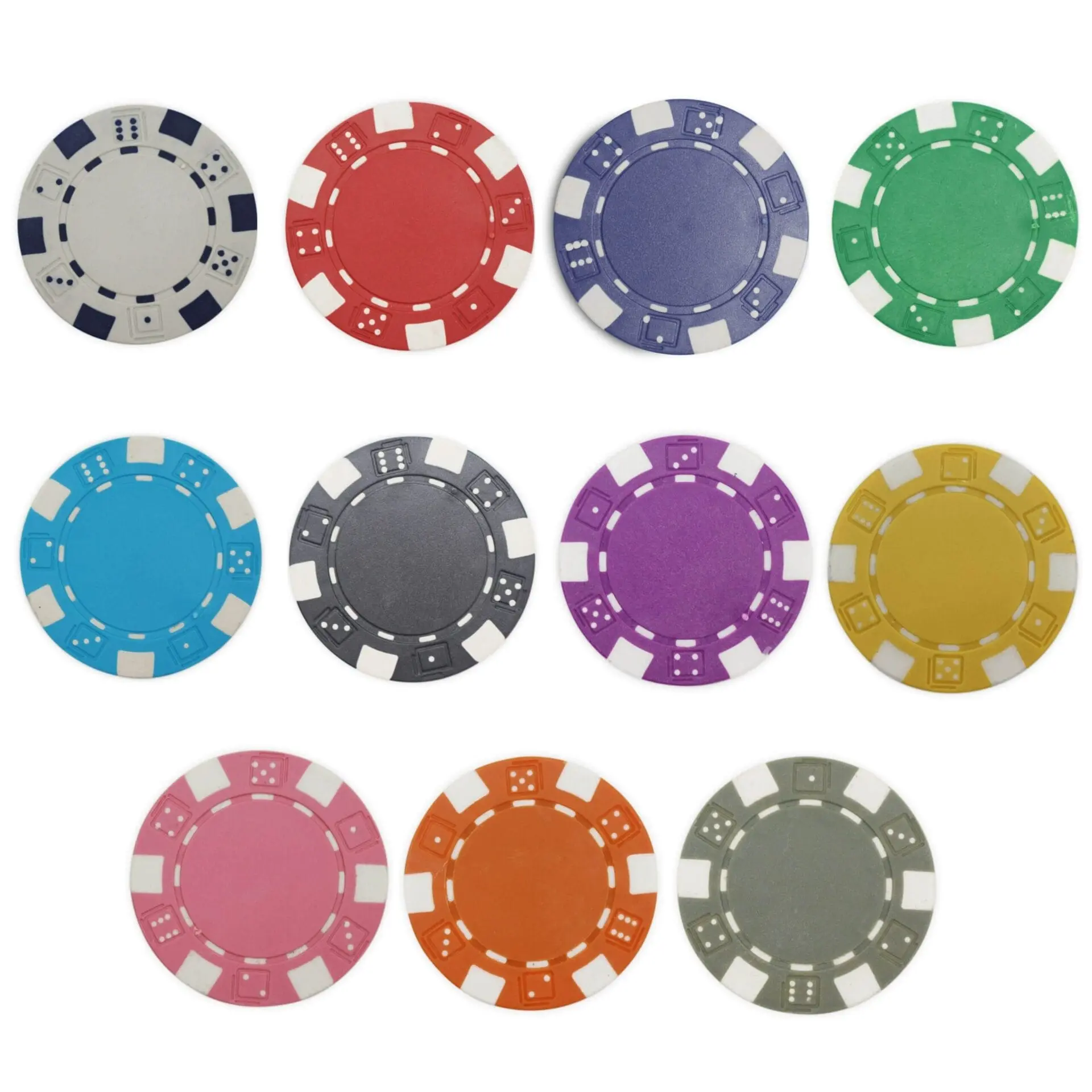 Dice Edge - 11.5 gram Poker chips