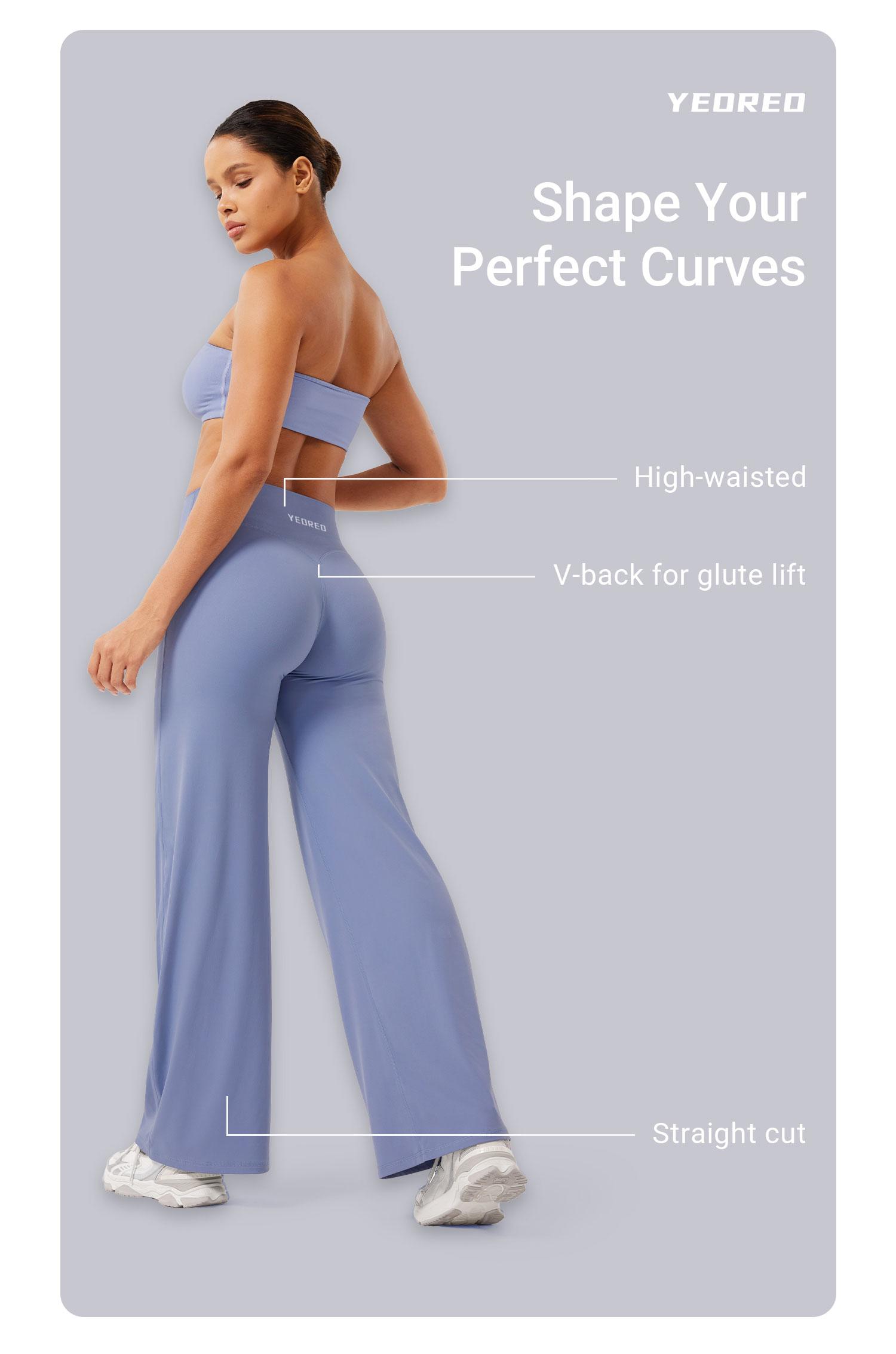 YEOREO Eddiy Leggings High-Waist Straight-Leg No Front Seam Buttery Soft Gym Yoga Pants for Women Fitness Tights SpringStatements