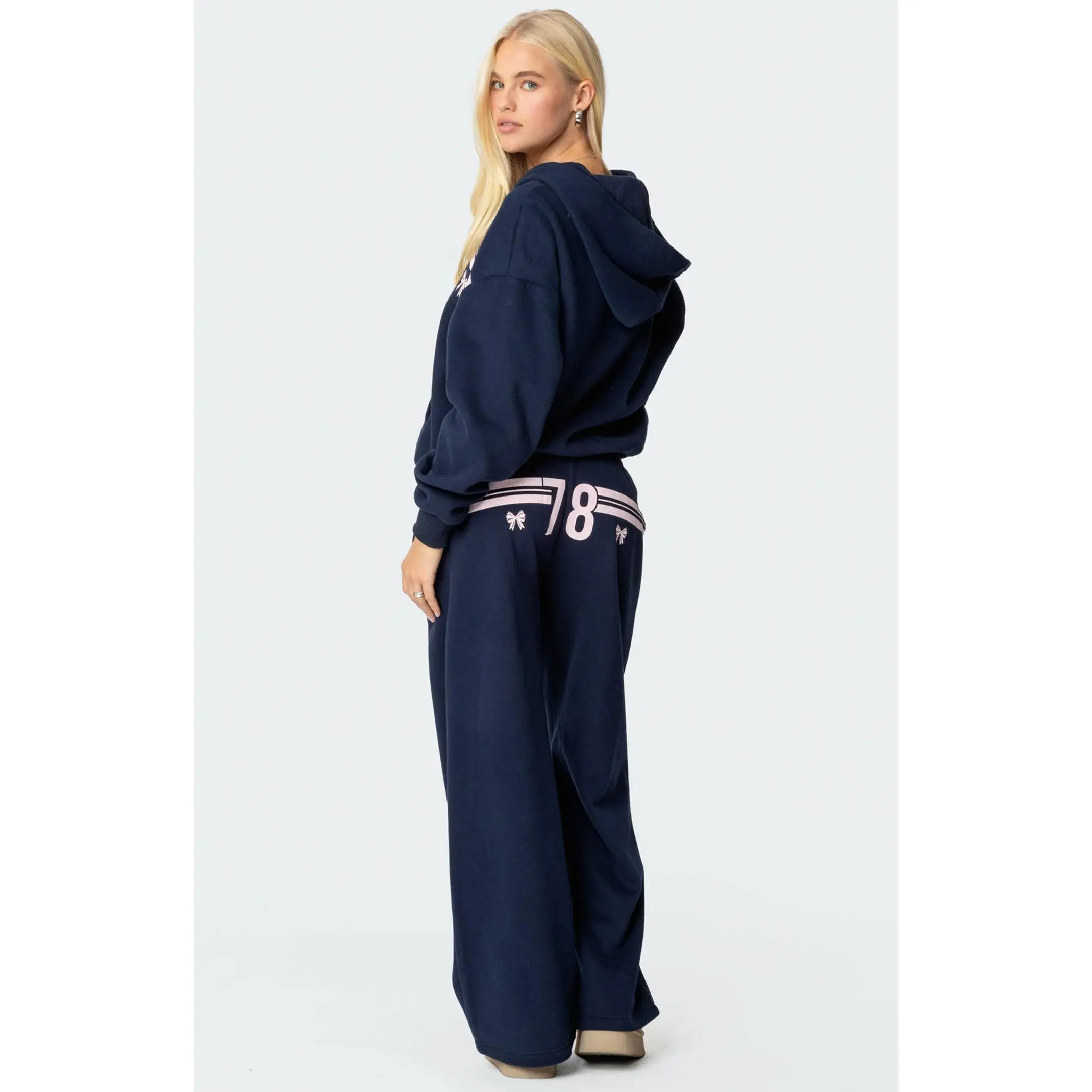 Edikted Women's 78 Bow Sweatpants