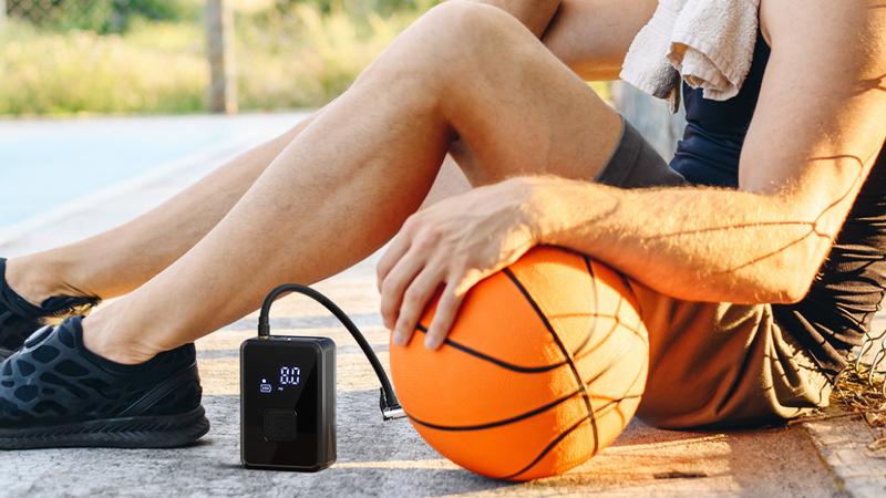 Oasser Fast Wireless Tire Inflator, Mini Portable High-Pressure Car Air Compressor 150 PSI, USB-C Rechargeable, Auto Stop Modes, Long Lasting Battery