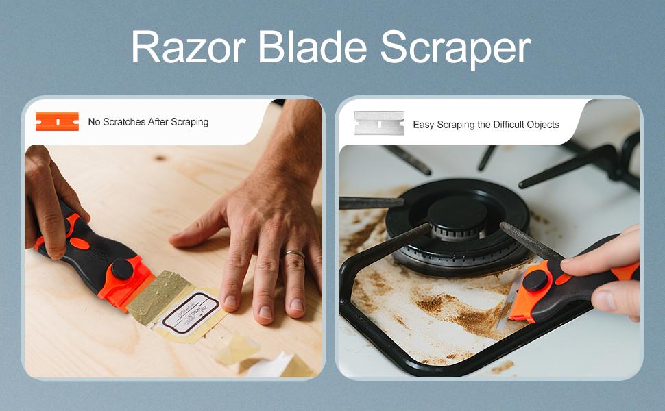 25PCS Caulking Tool Kit, Stainless Steel Caulk Remover Tool, 4 in 1 Grout Removal Tool for Bathroom, Kitchen, Floor, Window, Sink Joint, Frames Seal