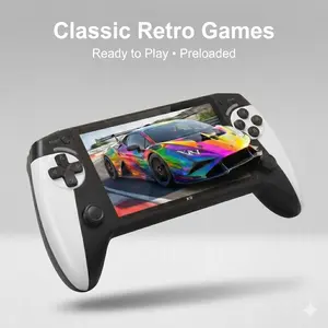 X9 Portable Handheld Game Console, Rechargeable Retro Console with 10 Emulators Built In, Travel-Friendly Gaming System, Protective Shell, Ergonomic Grip, Durable Build