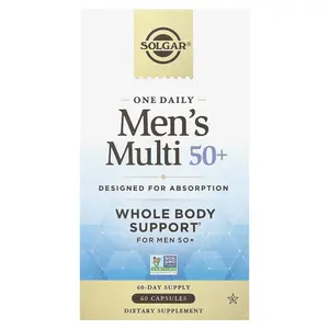 Solgar One Daily Men's Multi 50+, 60 Capsules