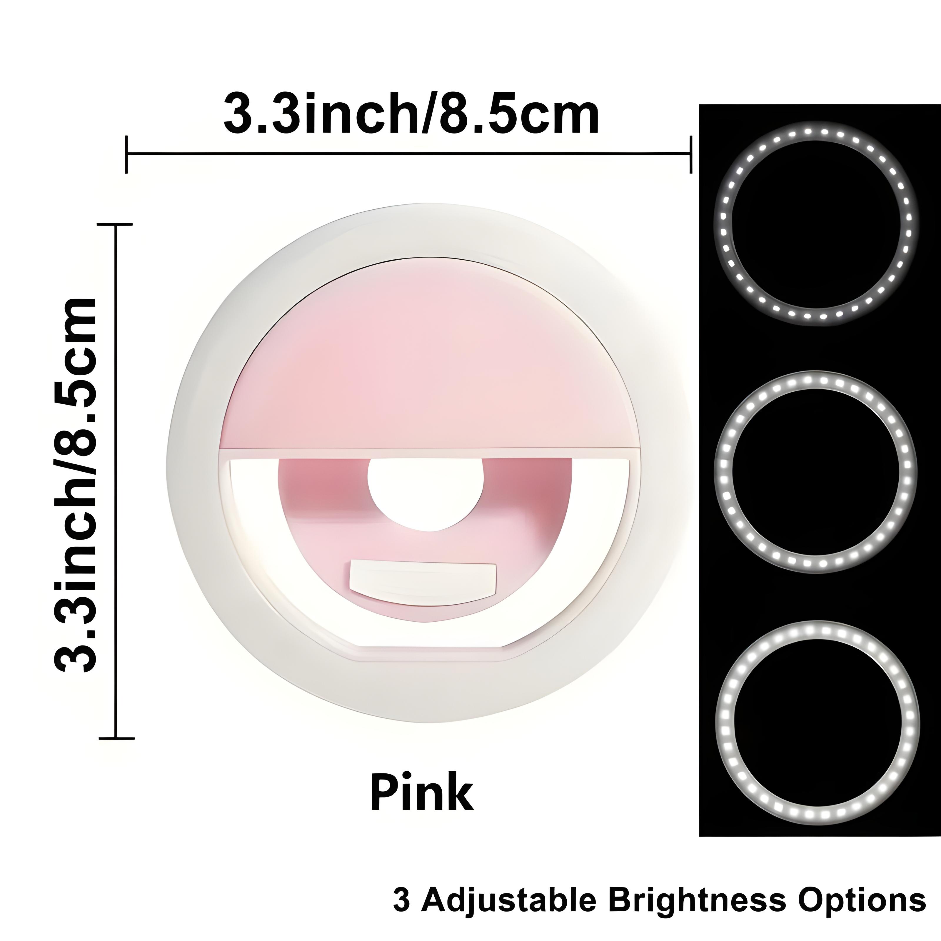 67" Selfie Stick Tripod with Ring Light, 360° Rotation, Dual Fill Lights & Selfie Light – Wireless Bluetooth Remote for iPhone & Android Smartphones, Adjustable, Foldable, Retractable Portable Tripod for Vlogs, Content Creation & Gifts