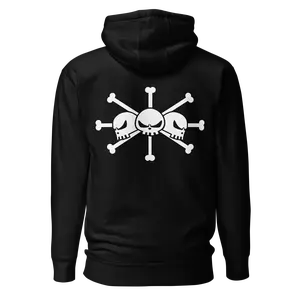 Blackbeard Pirates Jolly Roger Unisex Hoodie