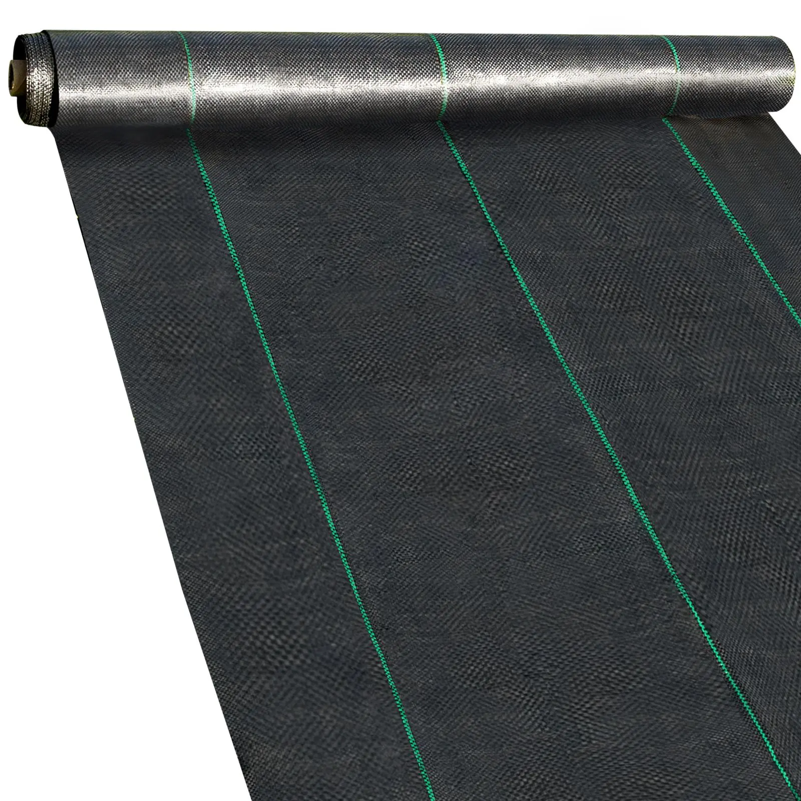 【Summerfinds】VEVOR 6FTx300FT Premium Weed Barrier Fabric Heavy Duty 3.2OZ, Woven Weed Control Fabric, High Permeability Good for Flower Bed, Geotextile Fabric for Underlayment, Polyethylene Ground Cover