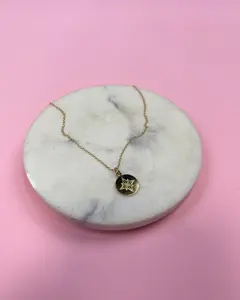 Enewton Gold Direction Disc Necklace