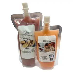 Selected Scent Cinnamon Apple Berry Squeezable Wax Melt Aroma - Natural Ingredients, Long Lasting, Easy Application, Perfect for Any Room