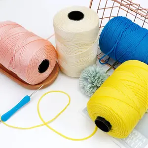 3mm Macrame Cord 185 Yards Polypropylene Polyester Thread for Bags Plant Hangers and Crafts