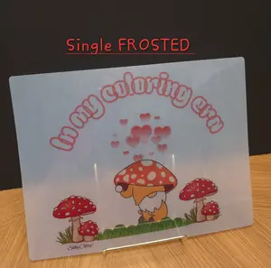 Single 'In My Coloring Era' FROSTED Coloring Sheet Protector