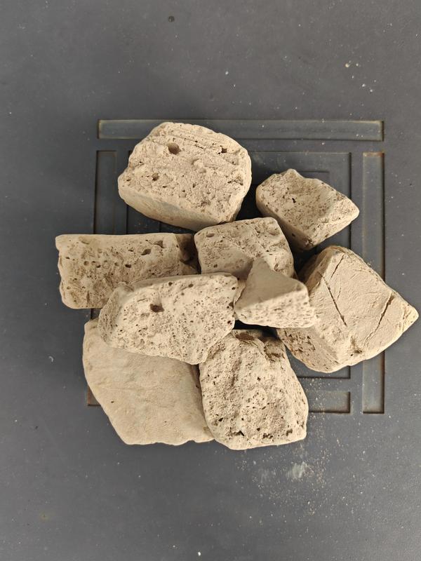 clay Edible Yellow-Brown Clay Chunks 100% Natural Zero Additives Food & Cosmetic Grade Gently Adhesive 4oz 113g for Versatile Uses Art Crafts