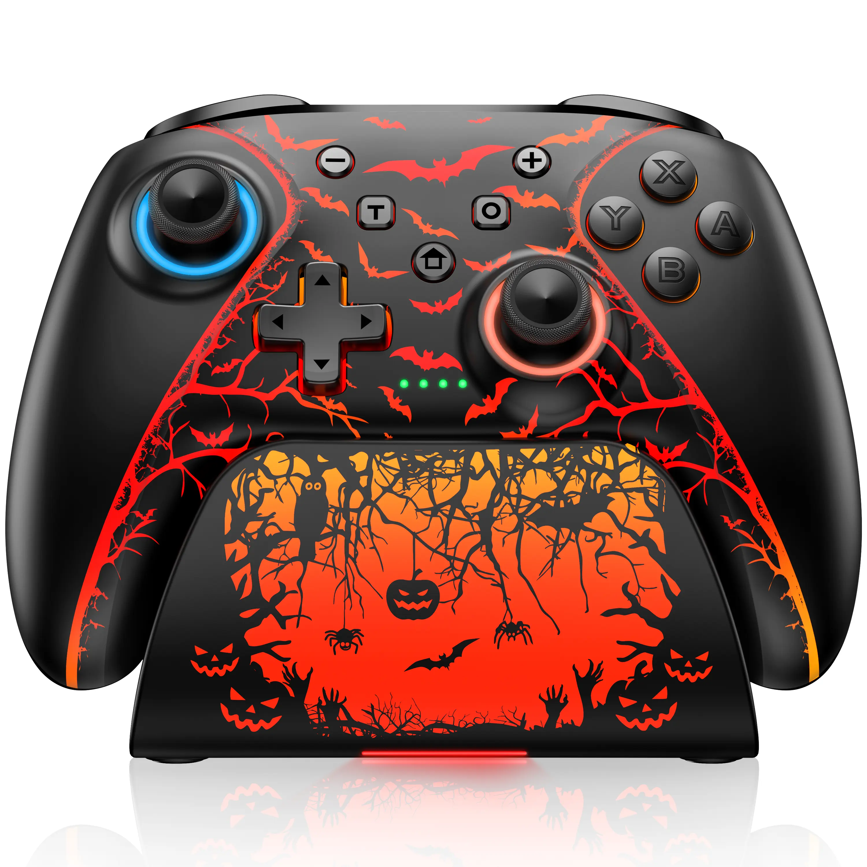 ESYWEN Switch 2 Pro Controller with Charging Dock, 1000mAh Battery, Wireless Bluetooth Controller with Hall Effect Joysticks & Triggers, for Switch2/Switch/Switch OLED/Switch Lite, with 7 Light Modes/Paddle/Turbo/Motion,back to school,back to school haul