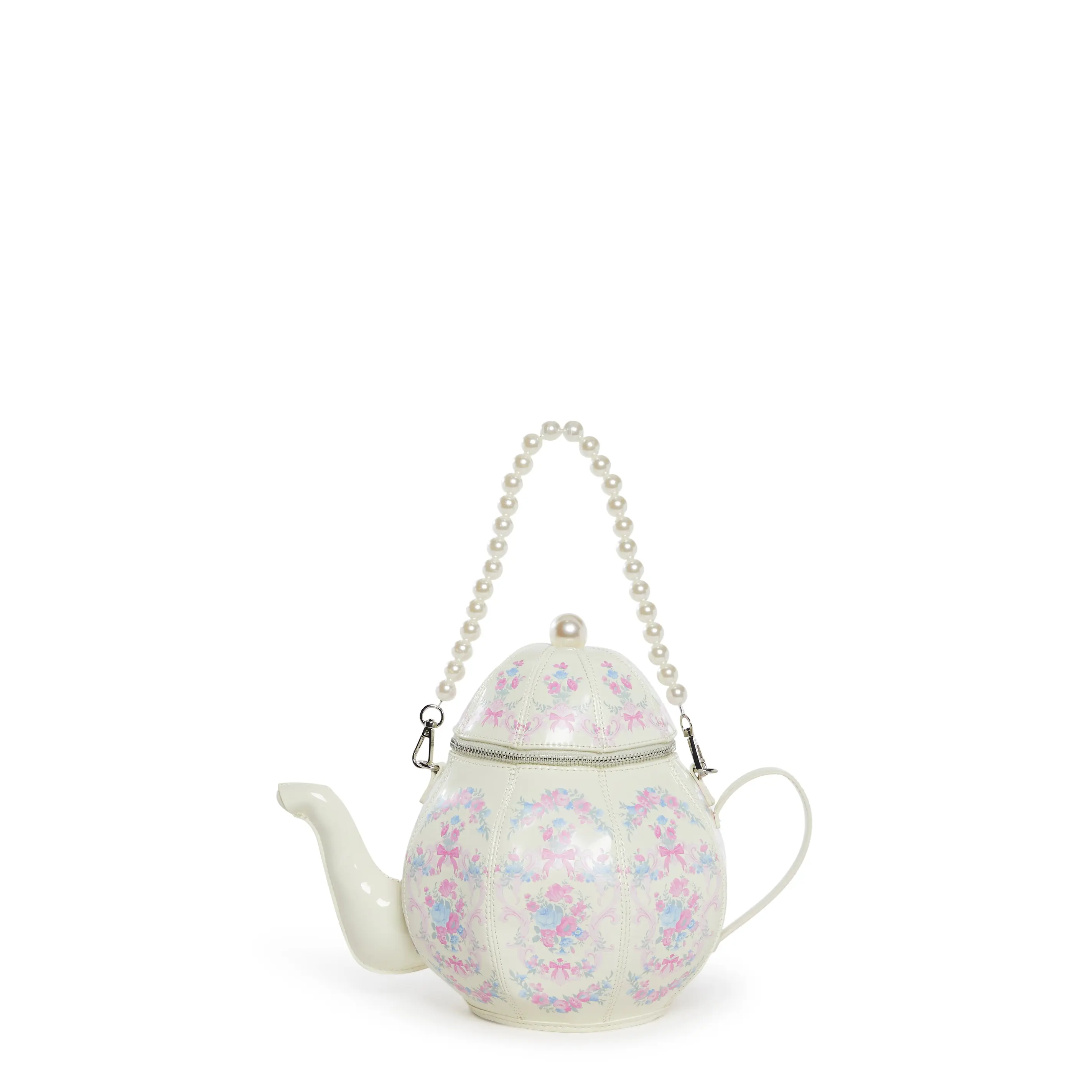 Tea Society Handbag - White