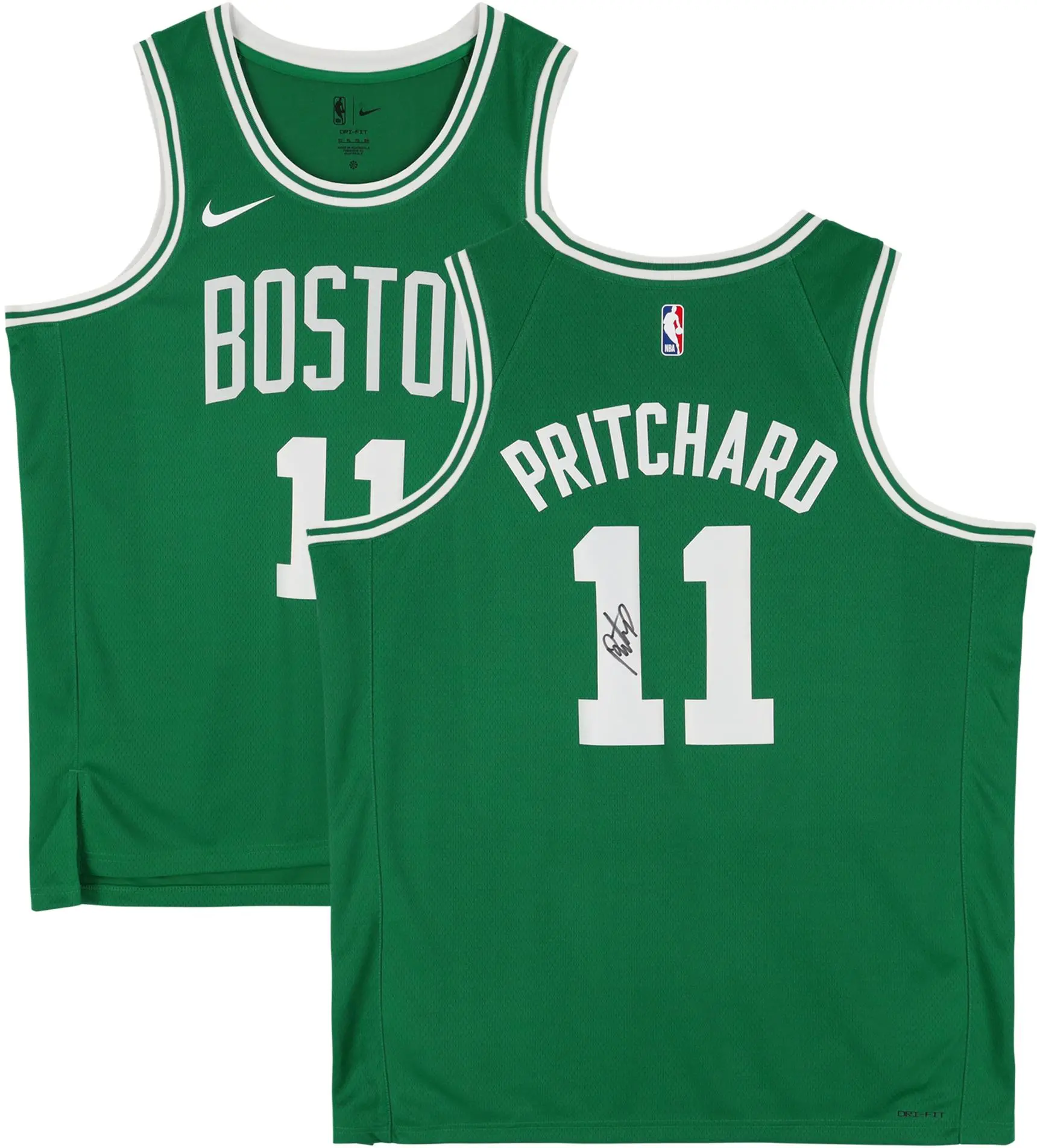 Payton Pritchard Boston Celtics Autographed Nike Green Icon Swingman Jersey - Fanatics Authentic Certified