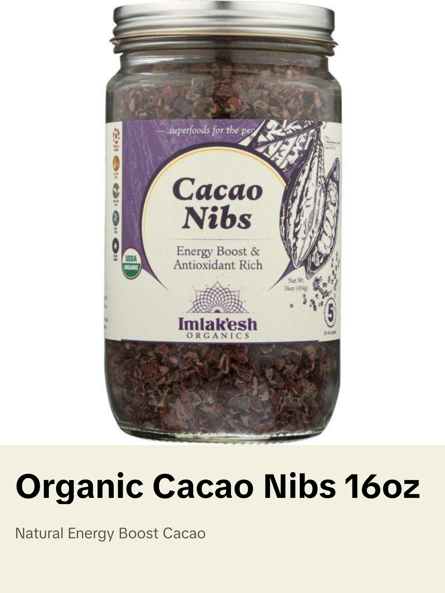 Cacao Nibs, 16 oz
