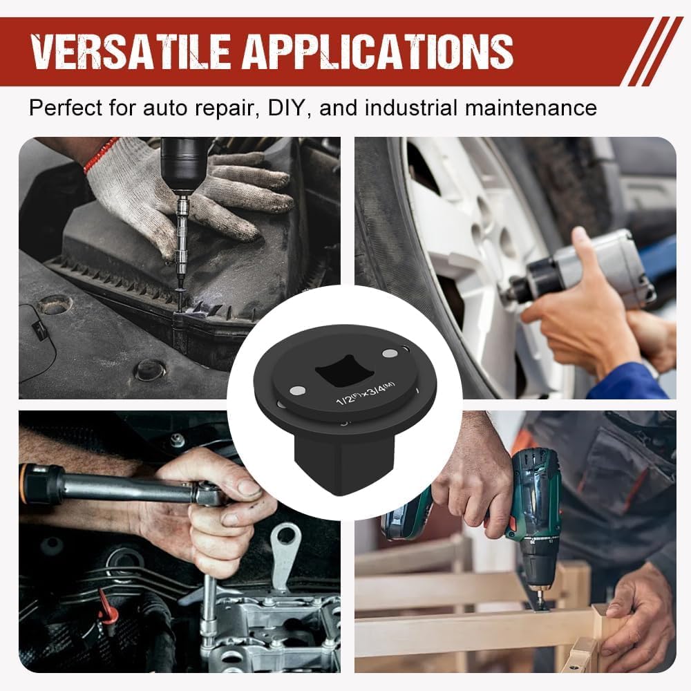 VAYWET 2026 New Low Profile Impact Socket Adapter Set, Industrial Drive Ratchet & Wrench Adapter Set Stainless Steel Industrial Drive Ratchet & Wrench Adapter Set for Tight Spaces, 4PC Hardware Kit: 3/4" to 1", 1/2" to 3/4", 1/2" to 3/8", 1/4" to 3/8" VAYWET 2026 New Low Profile Impact Socket Adapter Set, Industrial Drive Ratchet & Wrench Adapter Set Stainless Steel Industrial Drive Ratchet & Wrench Adapter Set for Tight Spaces, 4PC Hardware Kit: 3/4" to 1", 1/2" to 3/4", 1/2" to 3/8", 1/4" to 3/8"