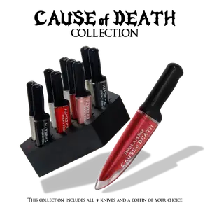 Cause of Death Liquid Eyeshadow Collection — Black Coffin