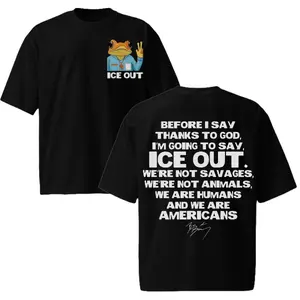 ICE OUT Shirt, B B Shirt, Casual Unisex Vintage Retro, Fashion Cotton, Full Colors, Full Sizes, For Men, For Women