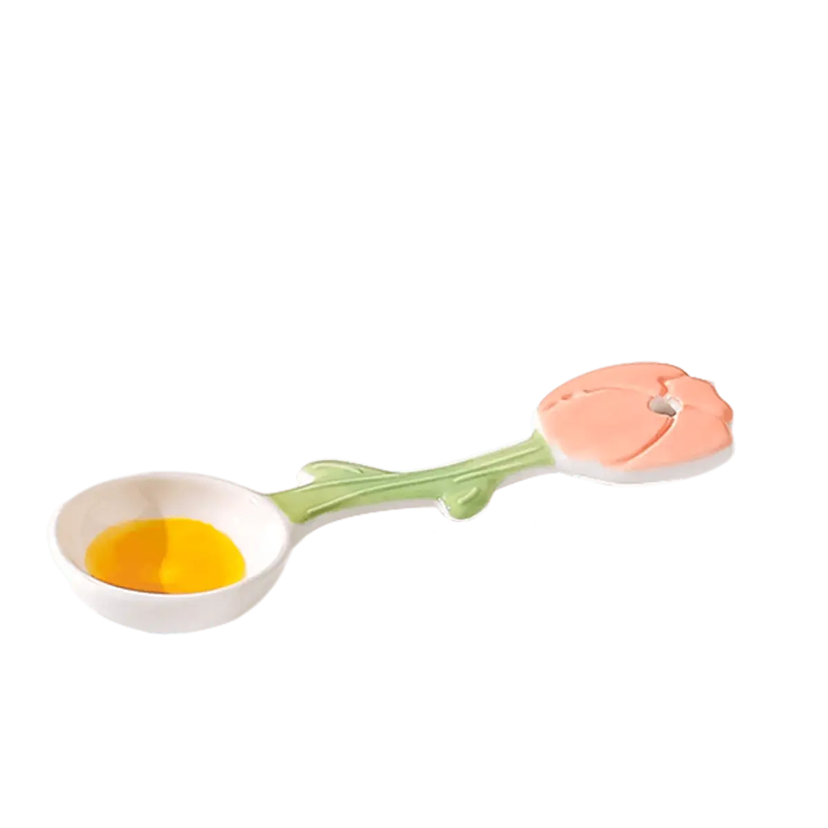 KawashimaYA Ceramic Soup Spoons - Small Cute Dessert Spoons for Kitchen & Dining, Set of 4 KawashimaYA Ceramic Soup Spoons - Small Cute Dessert Spoons for Kitchen & Dining, Set of 4