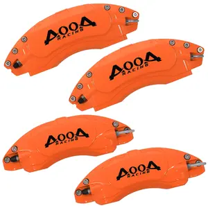 AOOA Racing Caliper Covers Aluminum Brake Caliper Covers Fit for Ford Taurus / Maverick / Fusion / Fiesta ST (front and rear)