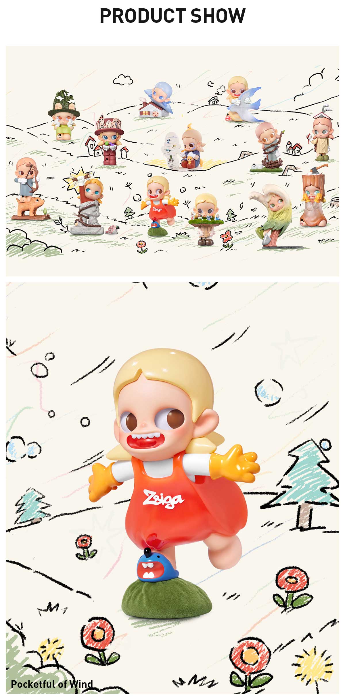 POP MART Zsiga Borderline Drifter Series Figures