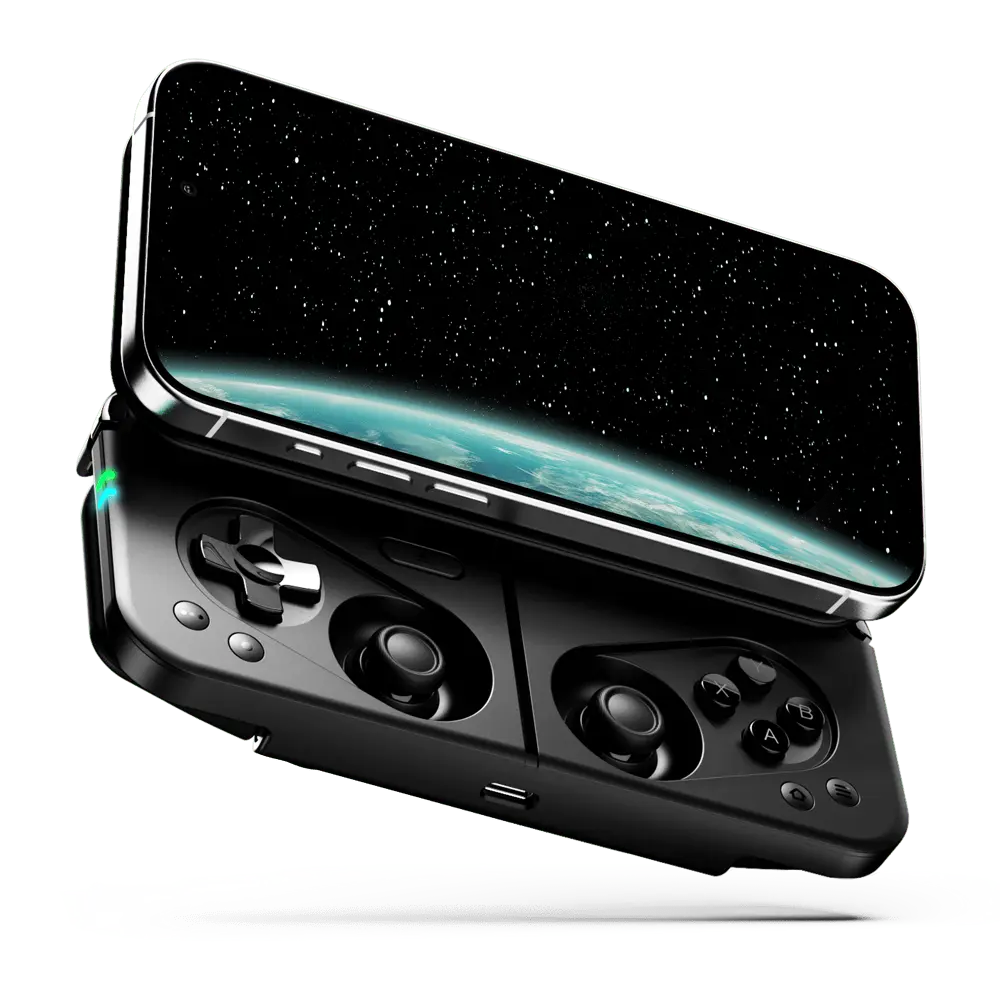 OhSnap MCON Wireless Mobile Gaming Controller - Magnetic Controller, Bluetooth, Joysticks & Manufacturer Warranty
