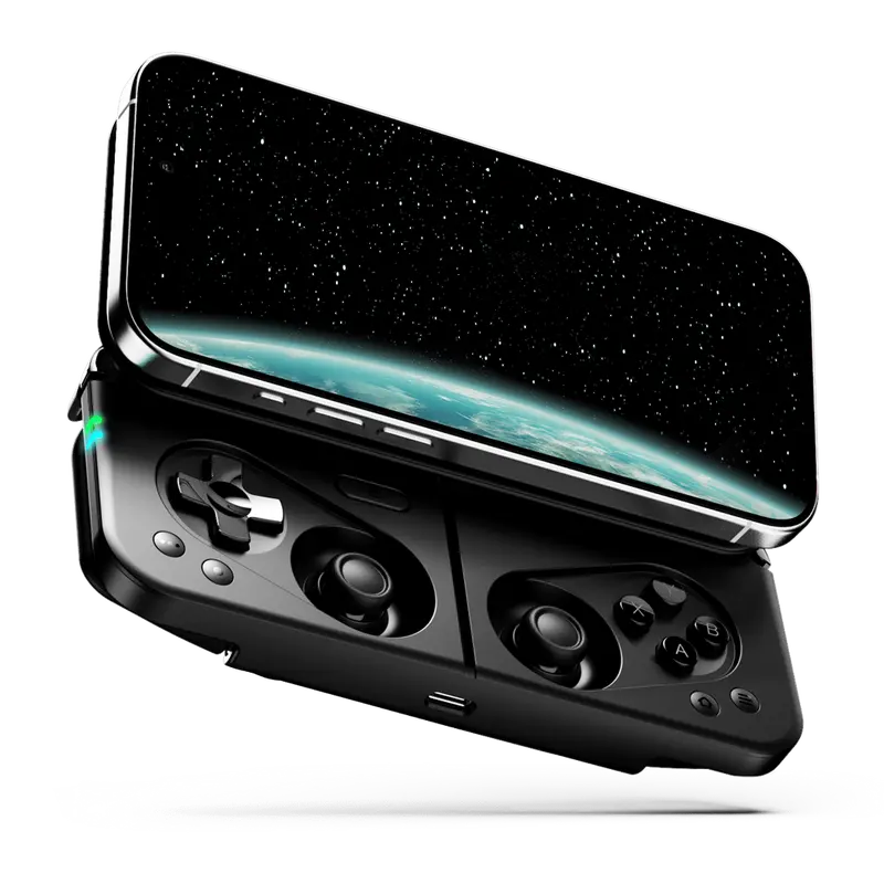 OhSnap MCON Wireless Mobile Gaming Controller - Magnetic Controller, Bluetooth, Joysticks & Manufacturer Warranty