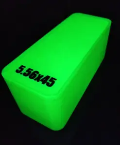 Glow-in-the-Dark Precision Storage Box Stackable Storage - 60 Round 5.56