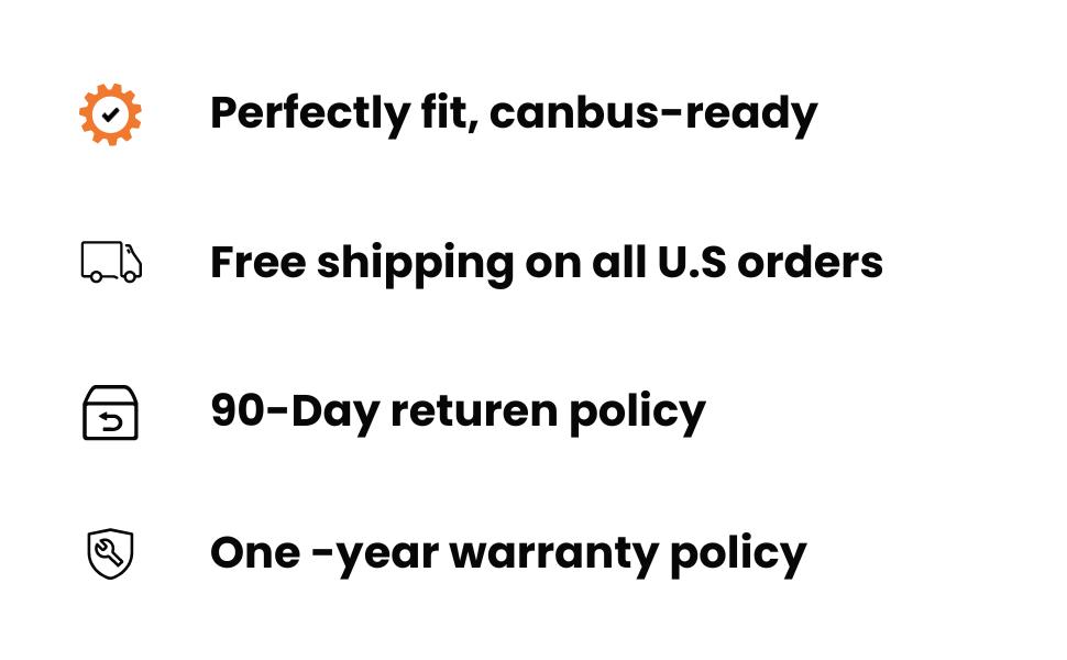 1997 Ford Ranger 9007/HB5 15W 6000K White LED Headlight Bulb 2PCS SEALIGHT S1