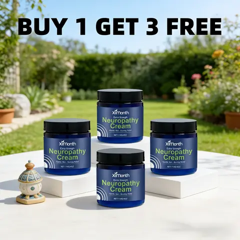 BUY 1 GET 3 FREE Neuropathy Cream .Soothing Cream for Feet,Legs, Hands, Etc. AloeShea Butter Gentle Clove Moisturizing Body CareDaily,sohochic