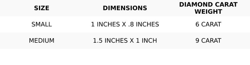 Men's VVS Lab Emerald Cut Diamond Customizable Rose Gold Cross Necklace Pendant - Tik Tok