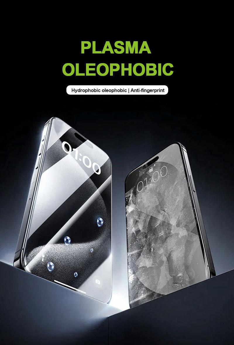 Screen Protector Compatible with iPhone 17 /iPhone 17Pro/iPhone 16 Pro/iPhone 13, Tempered Glass [9H+ Hardness] [Military-Grade Drop Protection] [Sensitive Touch] [Easy Installation Frame] [HD Clear]