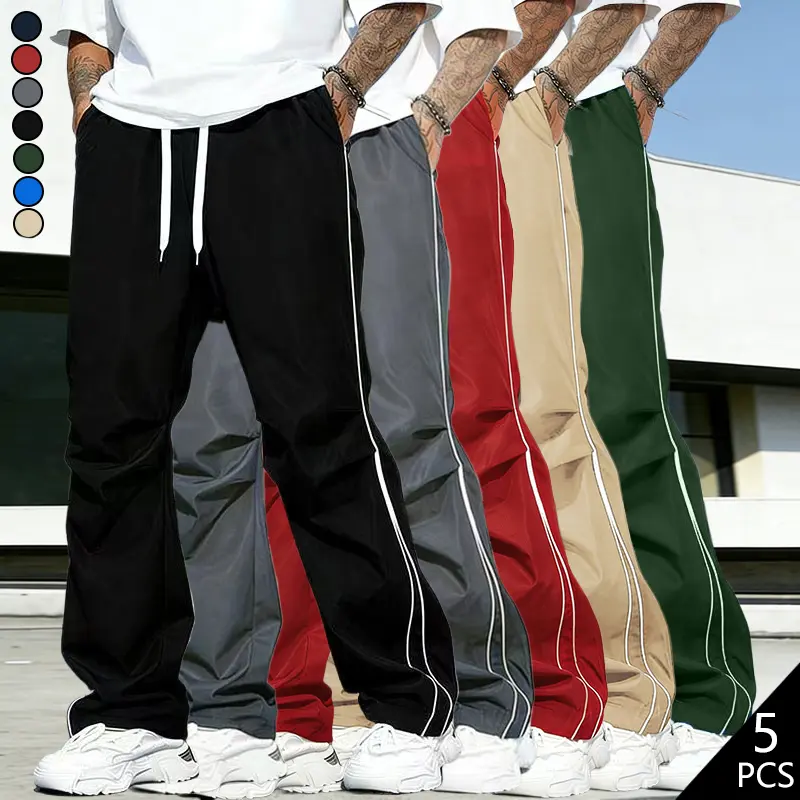 Black + Gray + Burgundy + Khaki + Army Green