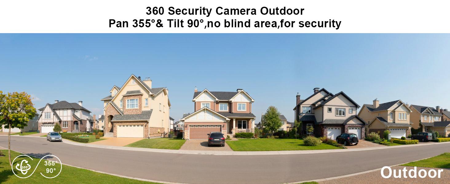 WESECUU Security Camera Bulb 3MP HD Night Vision 2-Way Audio 2.4GHz Wi-Fi Indoor/Outdoor Remote Access EseeCloud Easy Install E27 Socket