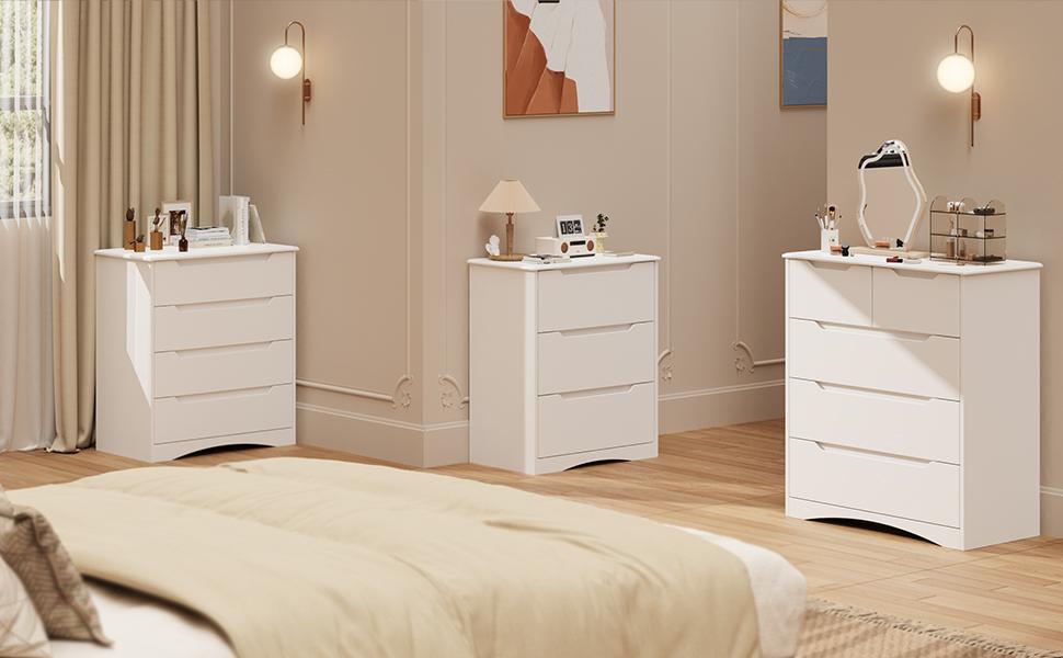 Gizoon 5 Drawers Chest White Dresser for Bedroom with Large Storage Capacity Chest of Drawers with Embedded Handle Deep-Drawer Dresser for Closet with Anti-Tip Kit for Hallway Office Living Room Girl Apartment Furniture Space-Saving Gizoon 5 Drawers Chest White Dresser for Bedroom with Large Storage Capacity Chest of Drawers with Embedded Handle Deep-Drawer Dresser for Closet with Anti-Tip Kit for Hallway Office Living Room Girl Apartment Furniture Space-Saving