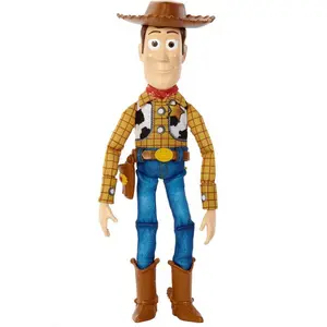 Disney Toy Story Roundup Fun Woody Doll 30+ Phrases Iconic Western Outfit