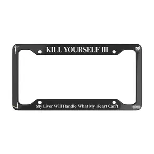 Uici.deboys license plate frame