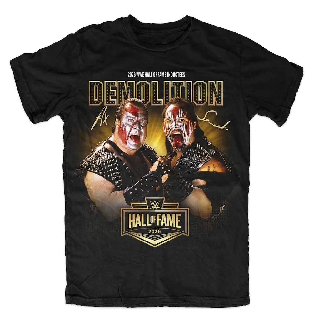 Demolition WWE Hall of Fame 2026 Inductees T-Shirt ,Vintage
