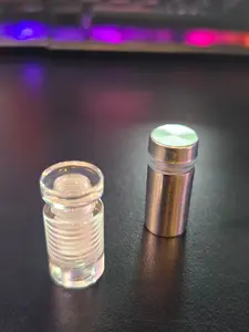 Regular 4 x Standoffs Transparent / Stainless spacers