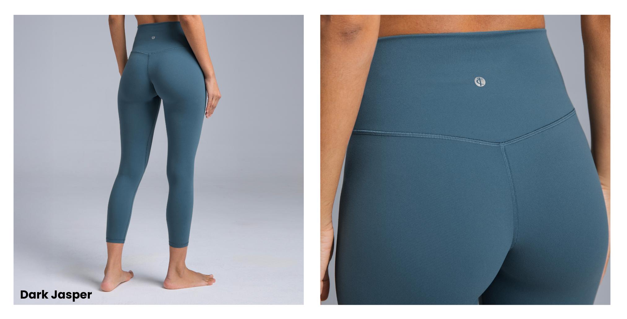 Colorfulkoala Women's Dreamlux High-Waisted Workout Leggings w/ Hidden Pocket Buttery Soft Stretchy Yoga Pants 25"/28" Inseam Butt Lift Skinny Fit Moisture-Wicking Breathable Sports Bottoms