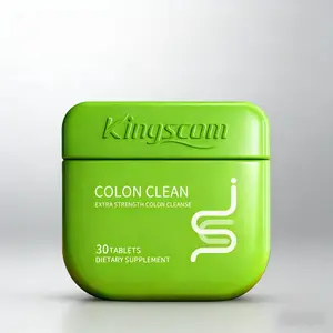 Kingscom Colon Clean Extra Strength 7-in-1 Herbal & Probiotic Formula 15-Day Gut Reset Supplement for Intestinal Microbiome Balance Digestive & Probiotic Blend Capsule-Free Liquid Natural Edible