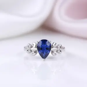 Sapphire Gemstone Vintage Wedding Ring