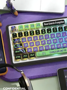 Mecha-Inspired PBT Keycaps | MSA Profile | 122 Keys | Dye-Sublimated | Mechanical Keyboard Compatible