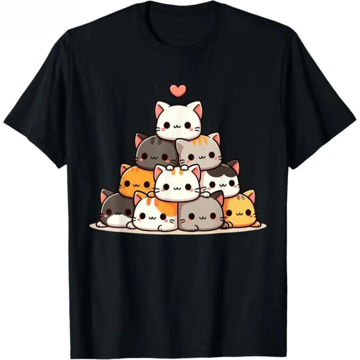 Men Cat Cute Cats  T-Shirt