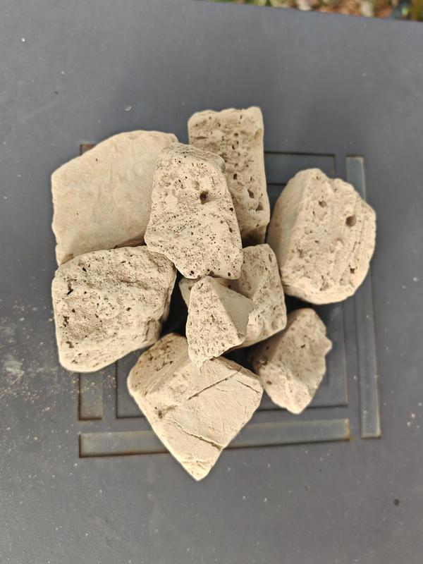 clay Edible Yellow-Brown Clay Chunks 100% Natural Zero Additives Food & Cosmetic Grade Gently Adhesive 4oz 113g for Versatile Uses Art Crafts